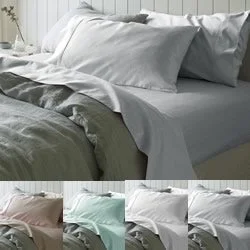 Anti - Pill Microfiber Sheets for a Smooth Appearance1000TC Cotton Sateen Sheet Set