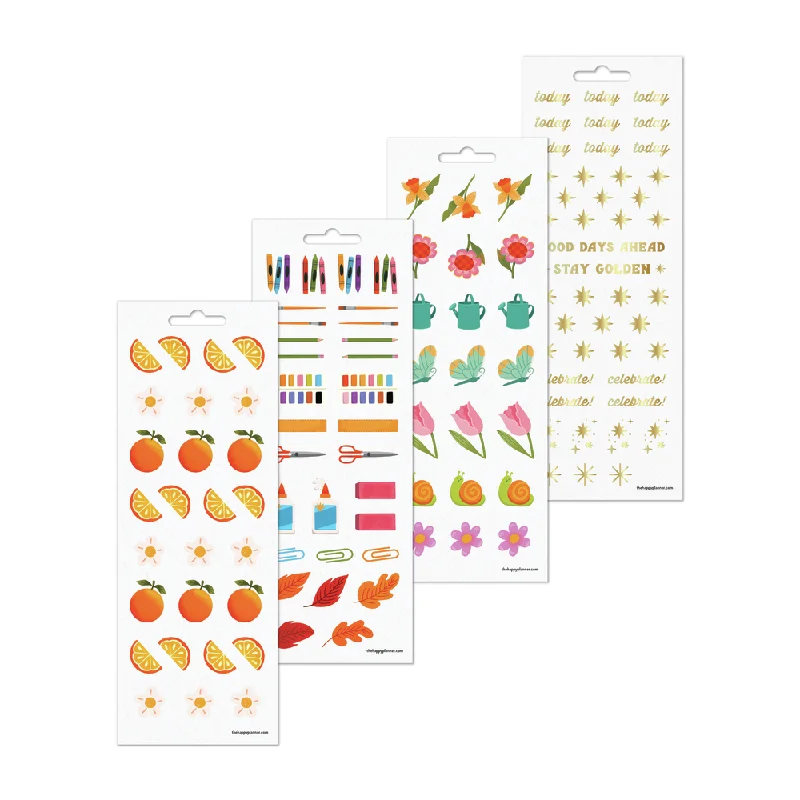 Hypoallergenic Silk Sheets for Sensitive SleepersJess Miller Draws x Happy Planner Seasonal Teacher - 8 Sticker Sheets