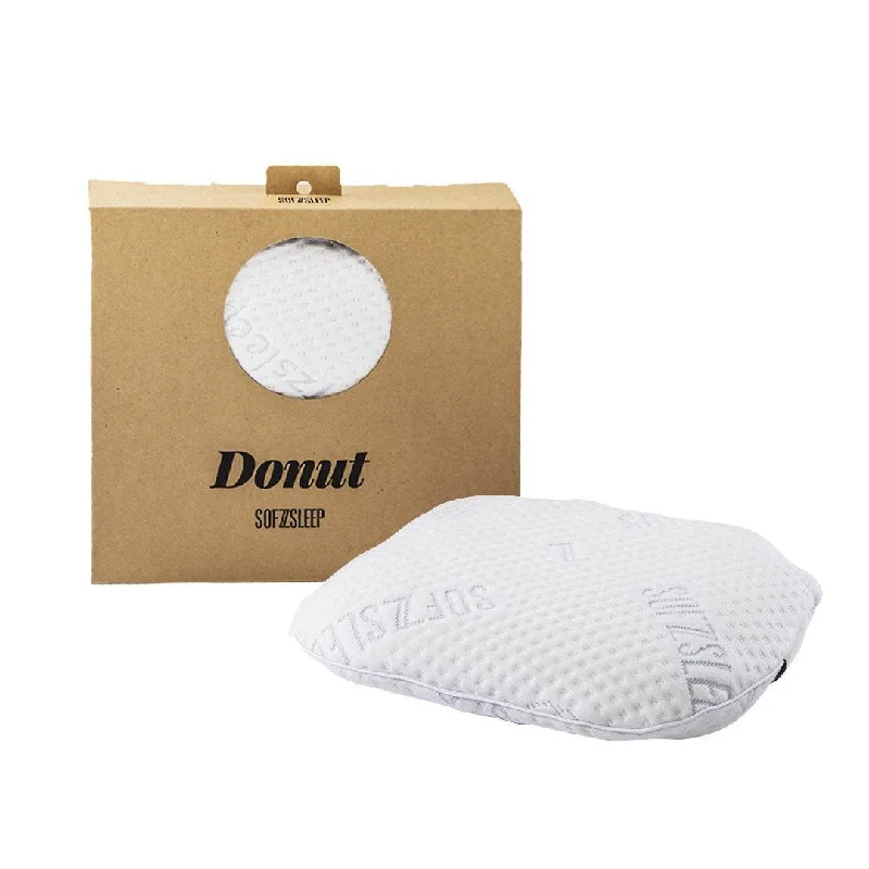 Square Pillows for Modern Home DecorSofzsleep Baby Donut Latex Pillow