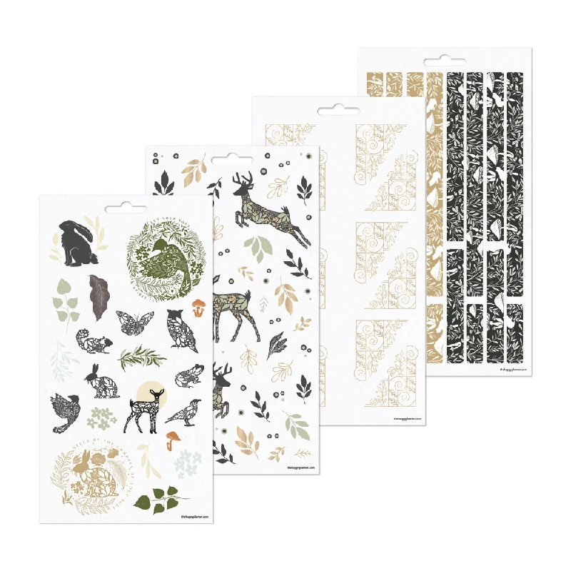 Quilted Cotton Sheets for a Warm and Inviting BedWild Woods - 10 Sticker Sheets