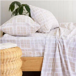 Thermal - Regulating Bamboo Sheets for All - Season ComfortEnid Flannelette Sheet Set