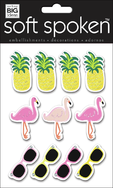 Anti - Pill Microfiber Sheets for a Smooth AppearanceSticker Sheet - Summer Vibes