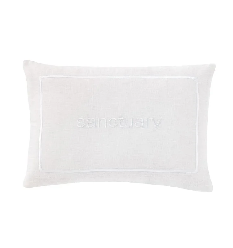 Cotton Pillows for Natural ComfortSanctuary Massima Decorative Pillow