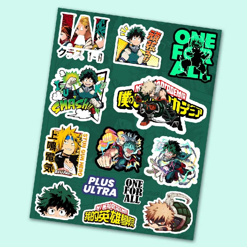 Linen - Cotton Blend Sheets for a Natural and Versatile OptionMy Hero Academia Mini Sticker Sheet