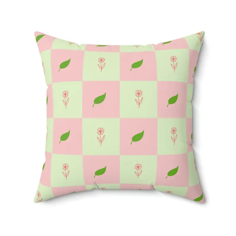 Travel Pillows for Long JourneysCozy Nature Pattern Polyester Square Pillow