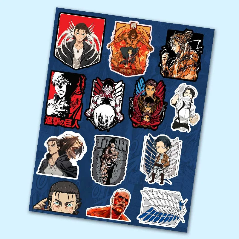 Hypoallergenic Silk Sheets for Sensitive SleepersAttack on titan Mini Sticker Sheet