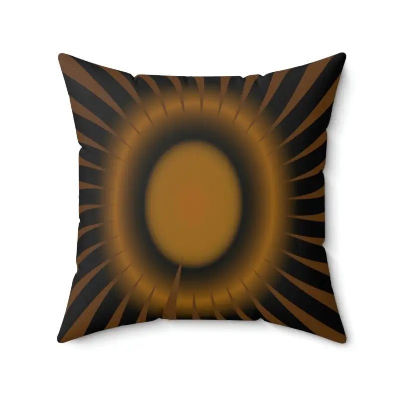 Soft and Fluffy Pillows for Bedroom ComfortSnazzy Brown Abstract Pillow - Cozy Chic Decor Essential