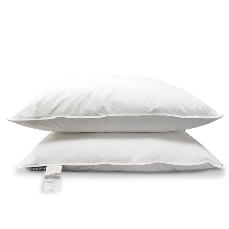 Square Pillows for Modern Home DecorEgyptian Cotton - Down & Feather Fill Pillow Set