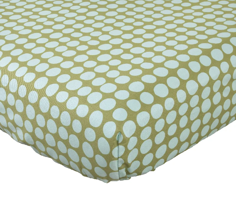 Rayon - Cotton Sheets for a Breathable and Soft BlendLagoon Fitted Crib Sheet