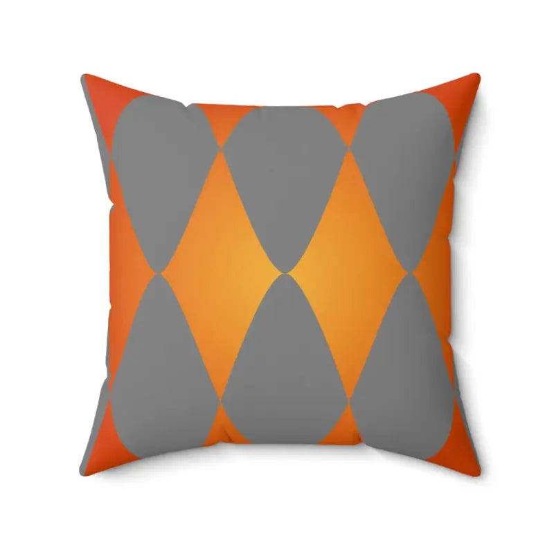 Adjustable Pillows for Customized ComfortTransform your Home with an Orange Diamond Shaped Pillow Decor