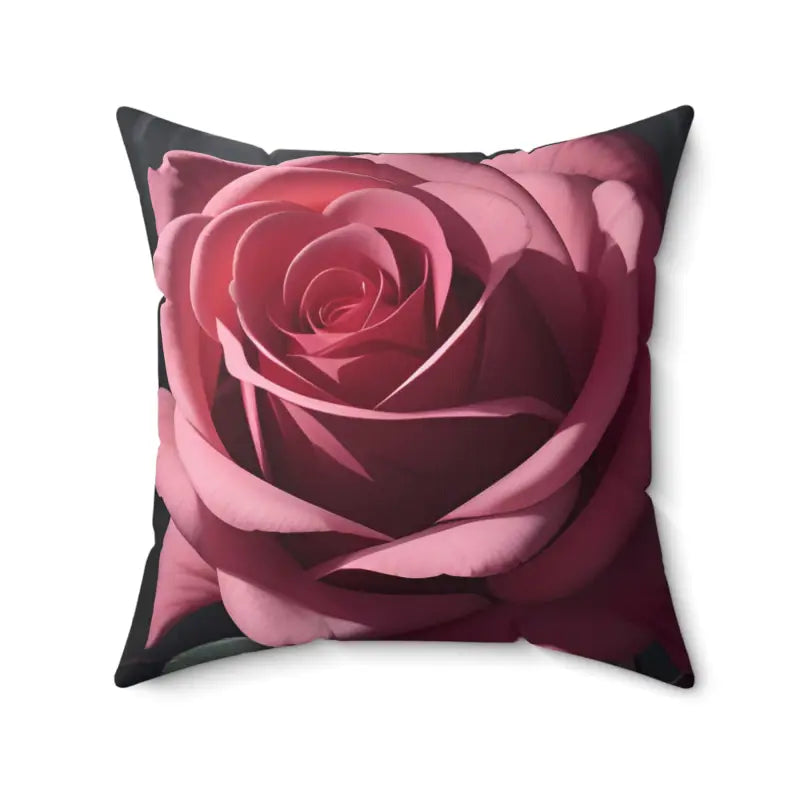 Feather Pillows for a Luxurious SleepElevate your Space with a Pink Rose Polyester Square Pillow