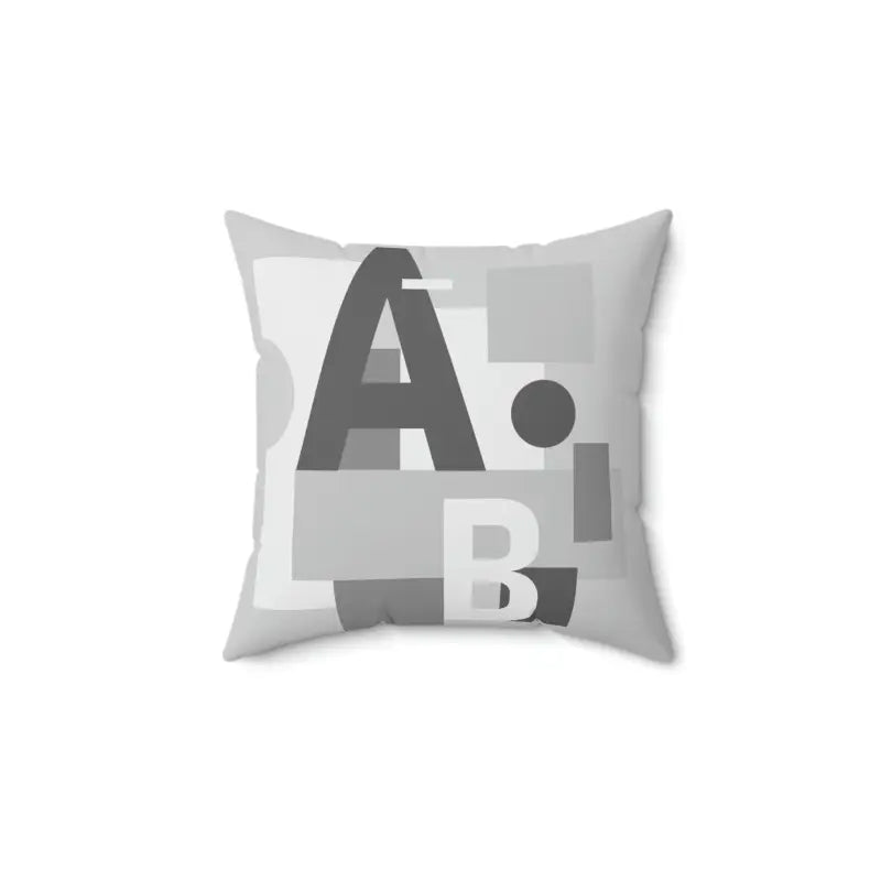 Plush Pillows for a Cozy BedSpice Up your Space with Alphabet Polyester Throw Pillow