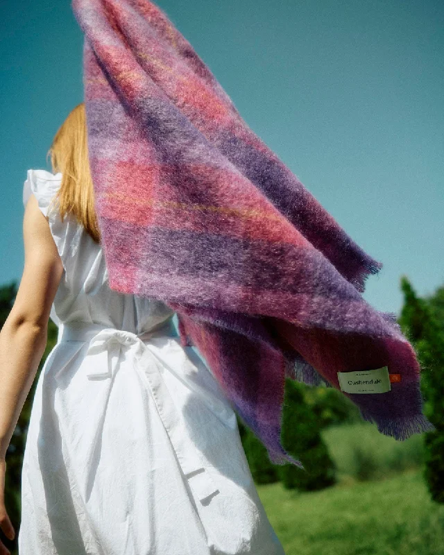 Acrylic blankets for a soft and affordable alternativeBerry Drumin Mohair Throw Blanket