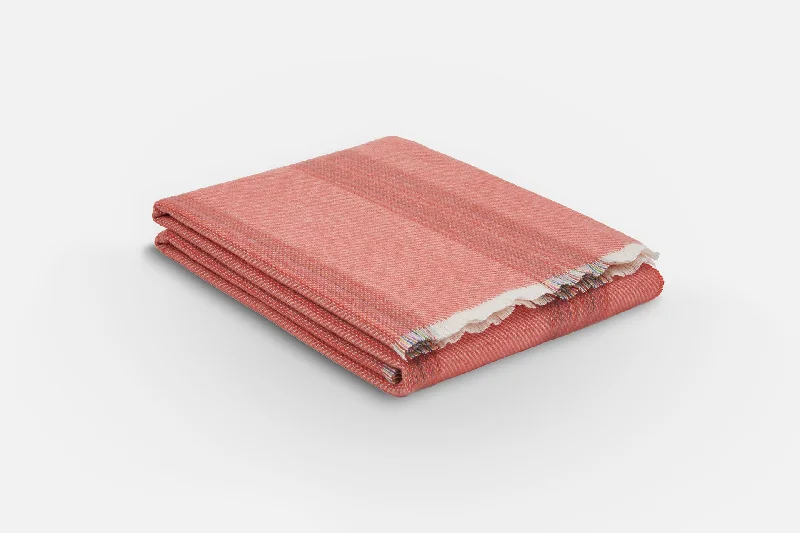 Acrylic blankets for a soft and affordable alternativeCoral Seskin Lambswool Throw Blanket