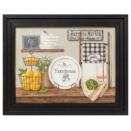 Farmhouse Kitchen #2 Framed Print 12x16