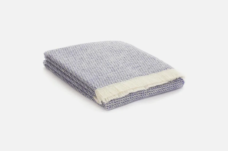 Recycled polyester blankets for an eco - conscious optionIndigo Kilkenny Irish Wool Throw Blanket