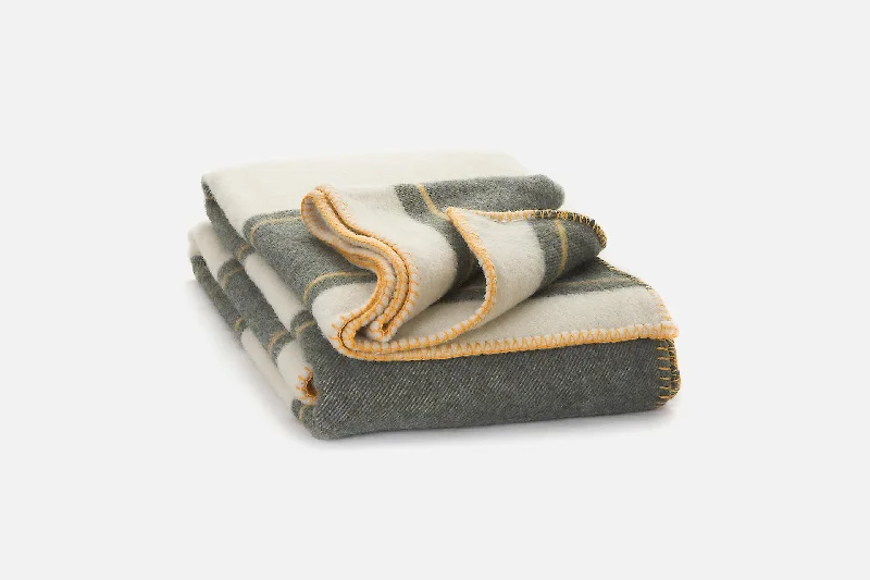 Bamboo fiber blankets with natural antibacterial propertiesMoss Lacken Irish Wool Bed Blanket