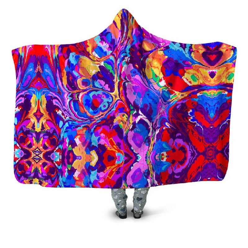 Synthetic fiber blend blankets for a budget - friendly choiceOverflow Hooded Blanket