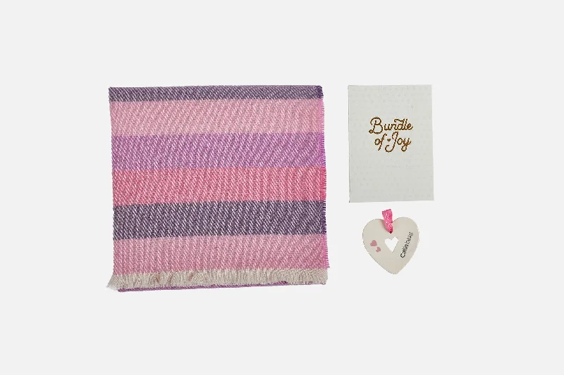 Queen - size blankets for standard - sized bedsPink Lambswool Baby Bundle