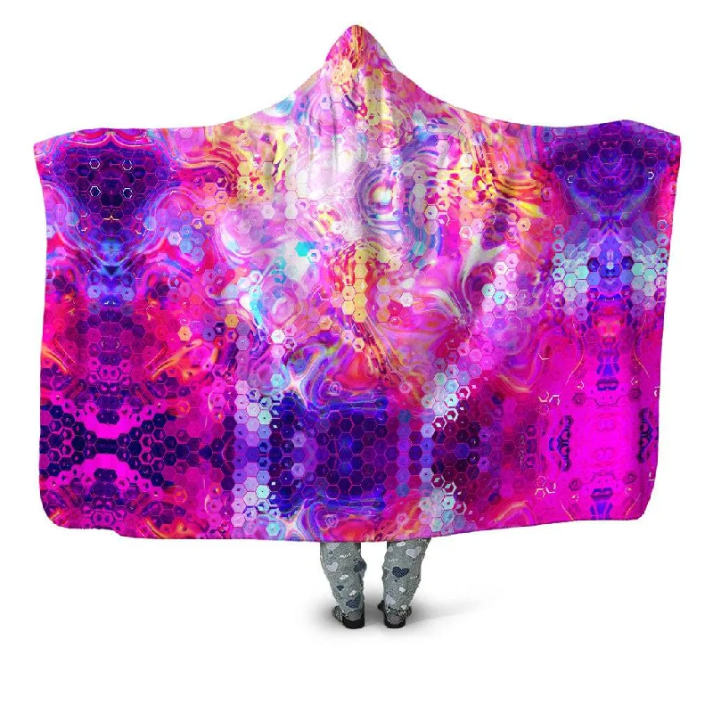 King - size blankets to cover large beds comfortablyPurple Mirage Hooded Blanket