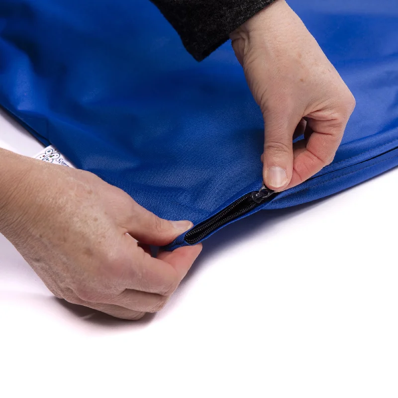 Recycled polyester blankets for an eco - conscious optionRelaxer™ Travel Size Weighted Blanket COVER - Standard Fabrics