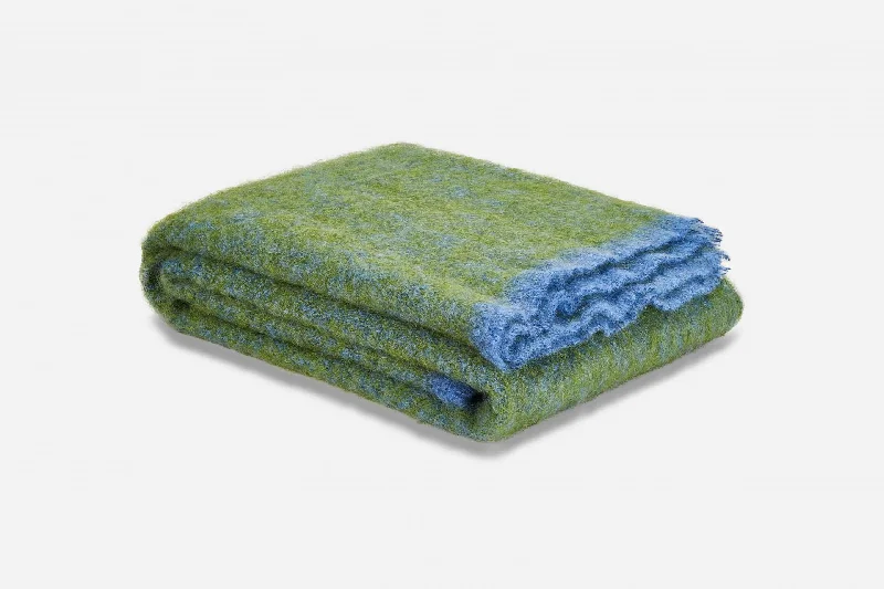 Synthetic fiber blend blankets for a budget - friendly choiceRowan Clash Mohair Throw Blanket