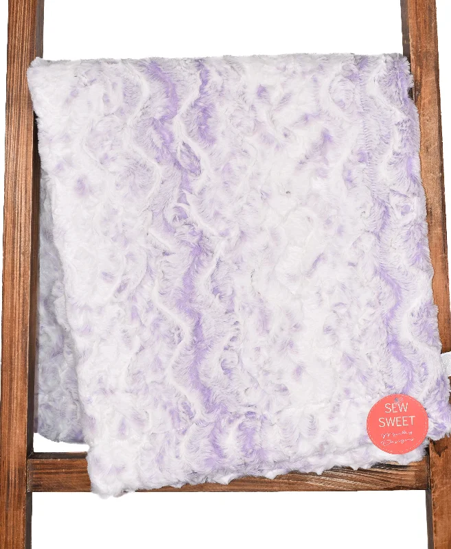 Cashmere blankets for ultimate softness and luxurySnowy Owl Lavender - OMG Demi