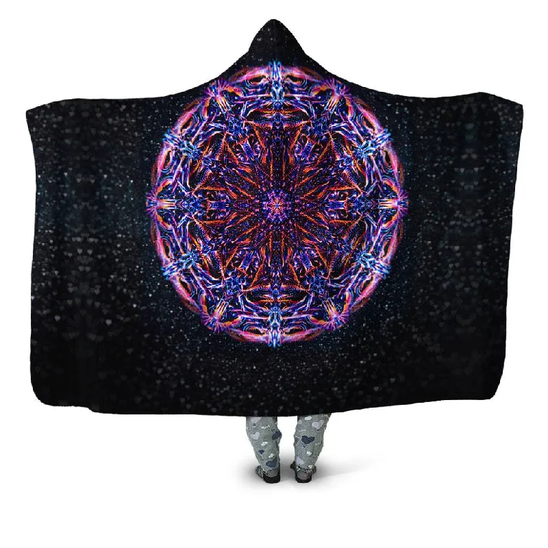 Recycled polyester blankets for an eco - conscious optionStargate Prism Hooded Blanket