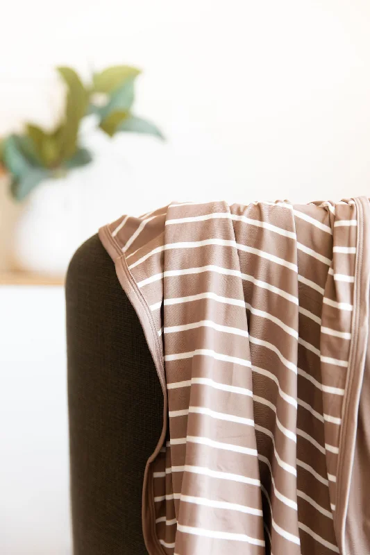 Rayon from bamboo blankets for a silky and breathable feelTHE GRANT