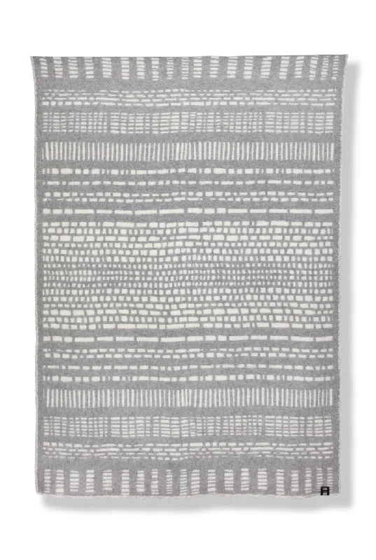 Rayon from bamboo blankets for a silky and breathable feelWool Blanket "Sketch" by Nathalie Du Pasquier & George Sowden